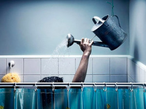 Как сделать душ в бане своими руками