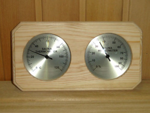 Комбинированный термометр для бани