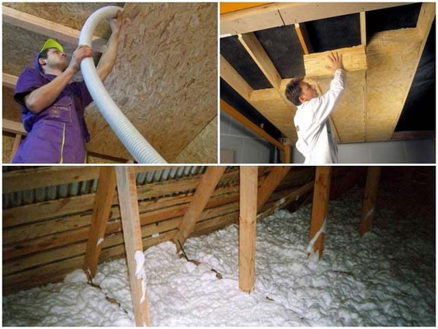 Чем лучше утеплить потолок в бане: природные и искусственные материалы