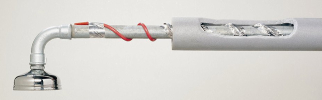 Греющий кабель для обогрева труб